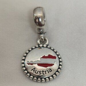 Pandora Austria Exclusive Charm Pendant, S925 Silver Jewelry